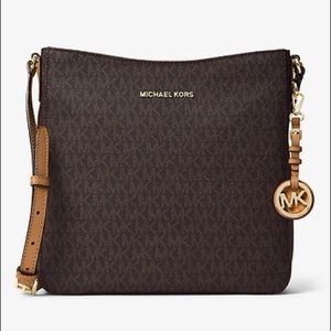 Michael Kors Crossbody Brown Messenger Bag